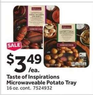 Taste of Inspirations Microwaveable Potato Tray