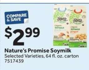 Nature's Promise Soymilk