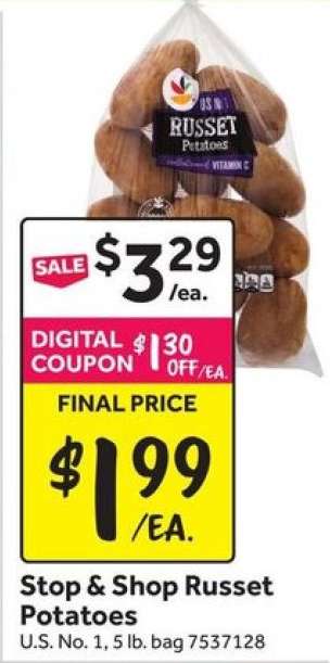 Stop & Shop Russet Potatoes