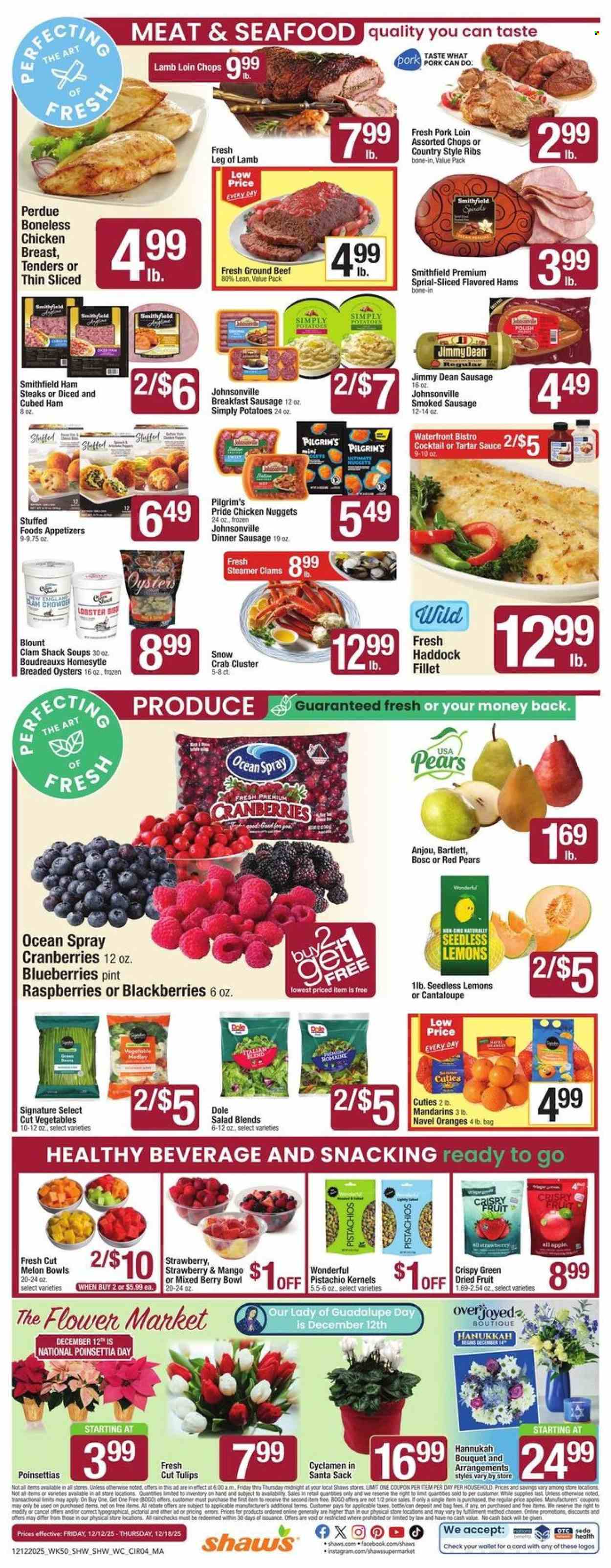 Shaw’s ad - 12/12/2025 - 12/18/2025. Page 4