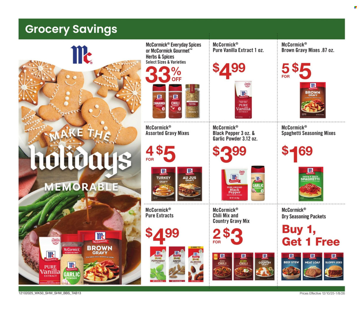 Shaw’s ad - 12/10/2025 - 01/08/2026. Page 13