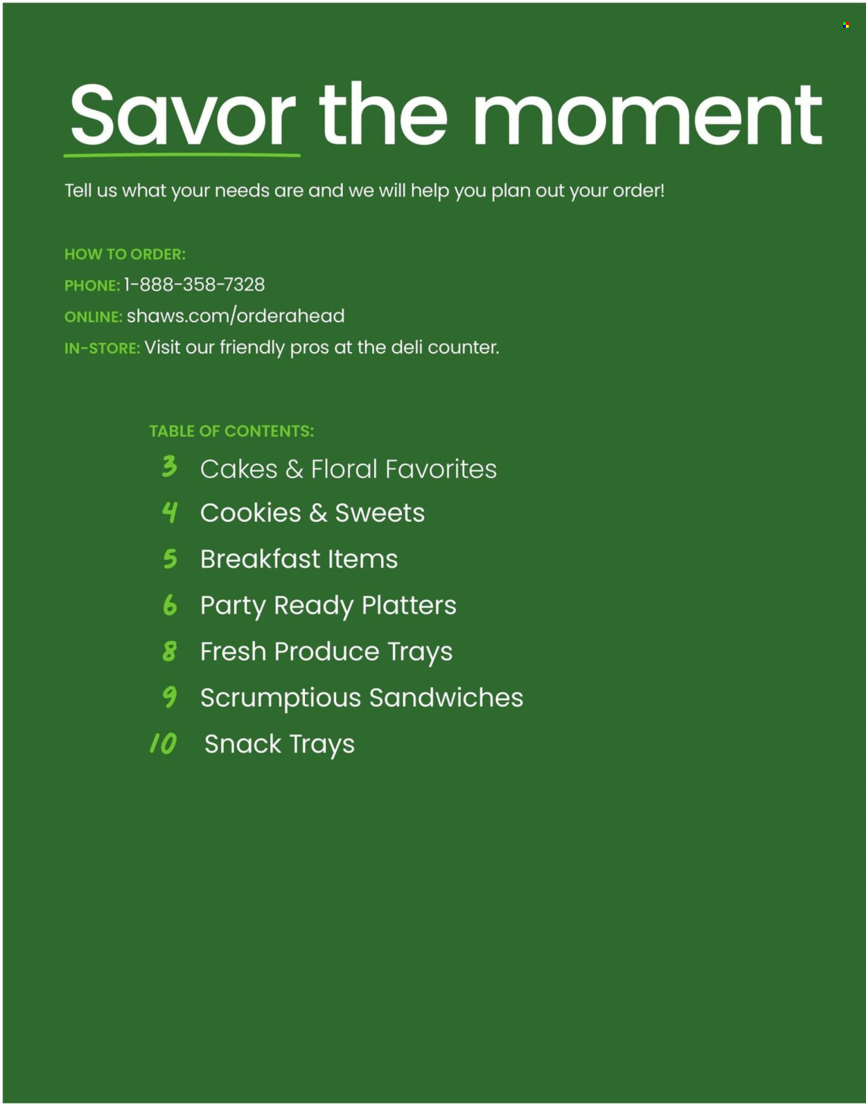 Shaw’s ad - 11/28/2025 - 12/31/2025. Page 2