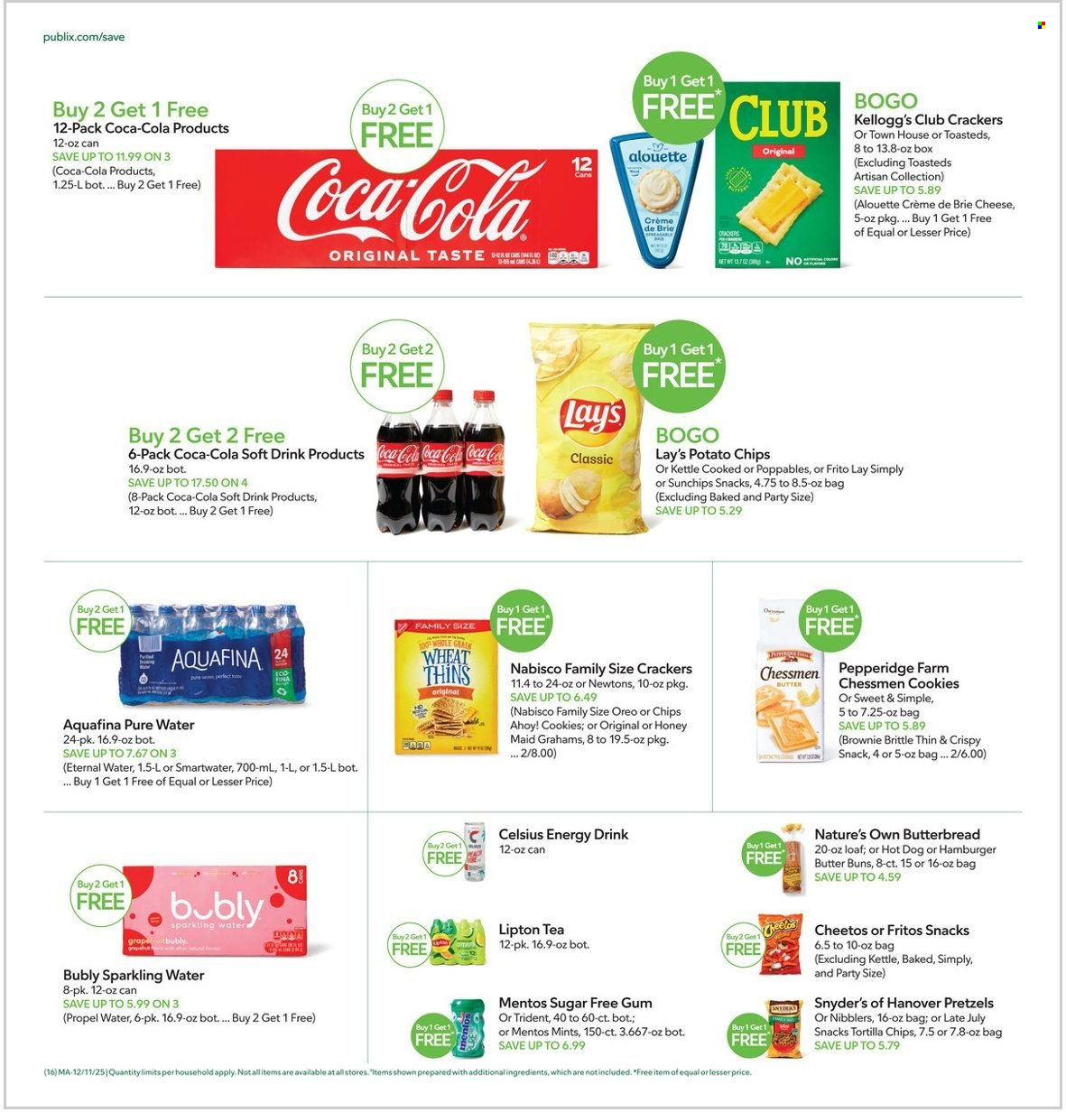 Publix ad - 12/11/2025 - 12/17/2025. Page 16