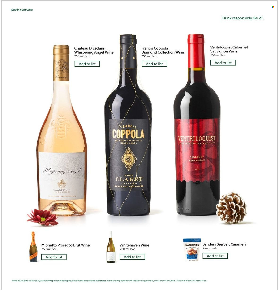Publix ad - 12/11/2025 - 12/24/2025. Page 4
