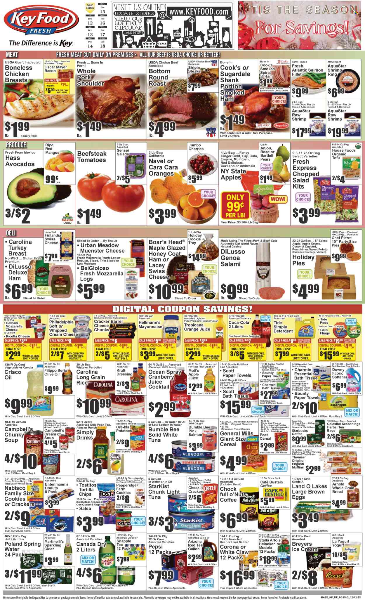 Key Food ad - 12/12/2025 - 12/18/2025. Page 1