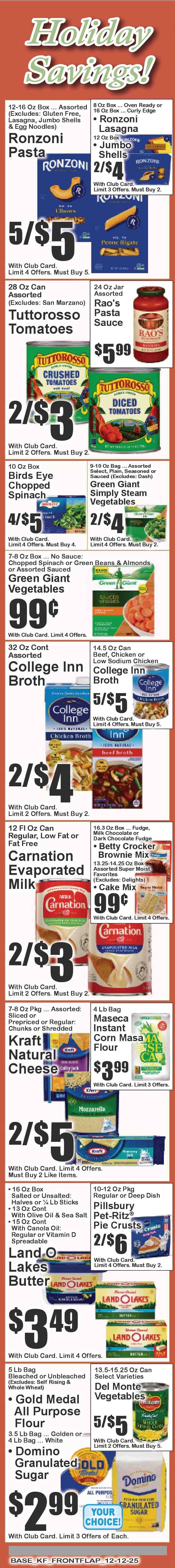 Key Food ad - 12/12/2025 - 12/18/2025. Page 2