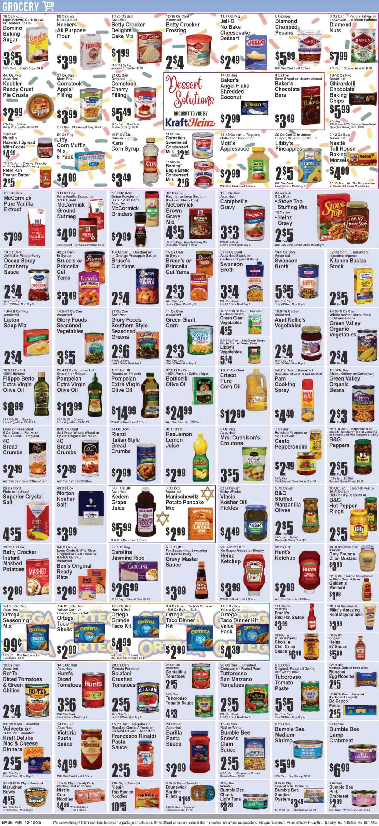 Key Food ad - 12/12/2025 - 12/18/2025. Page 7