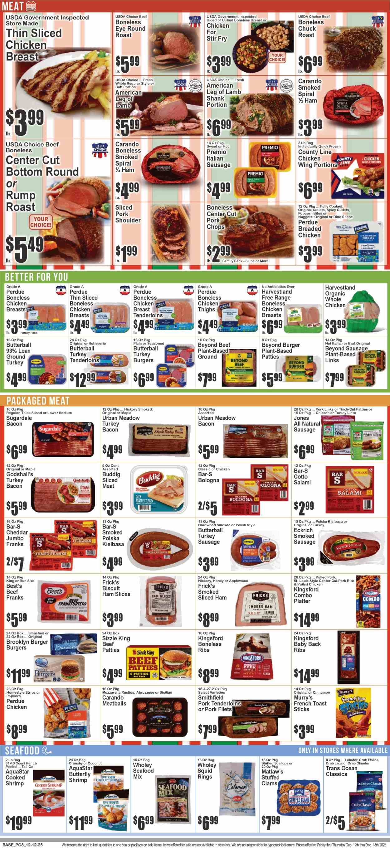 Key Food ad - 12/12/2025 - 12/18/2025. Page 9