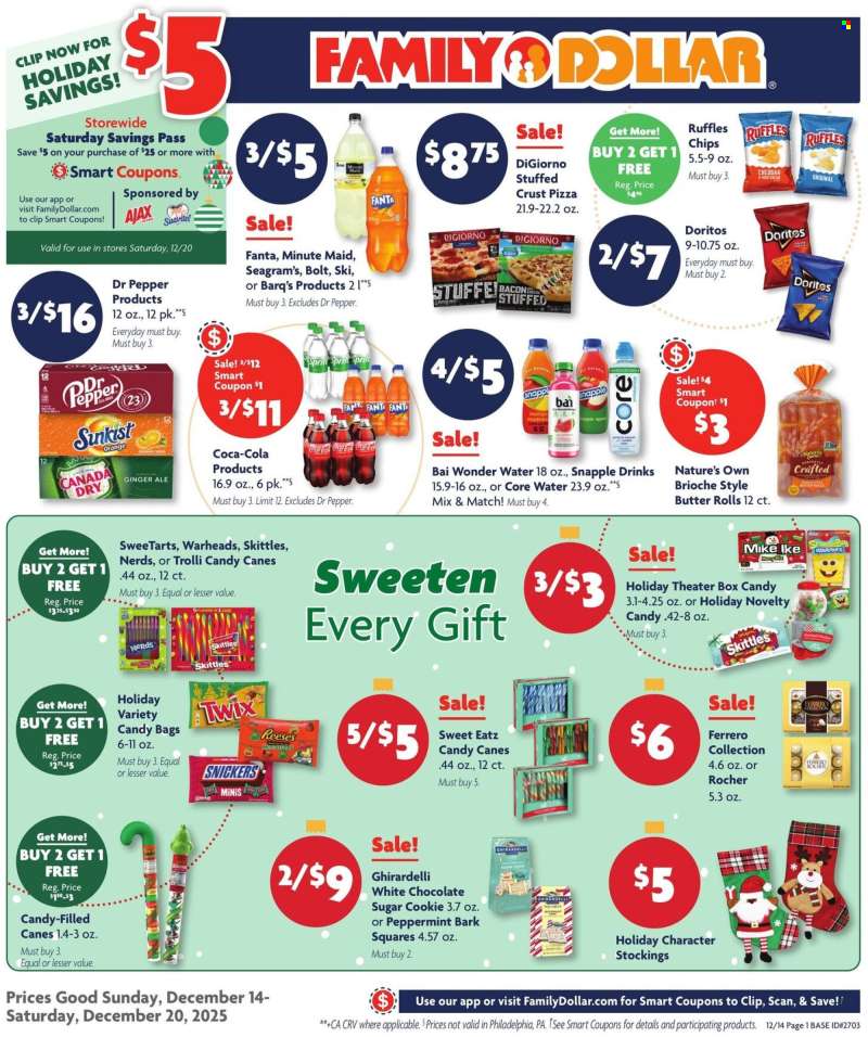 Family Dollar Flyer - 12/14/2025 - 12/20/2025.