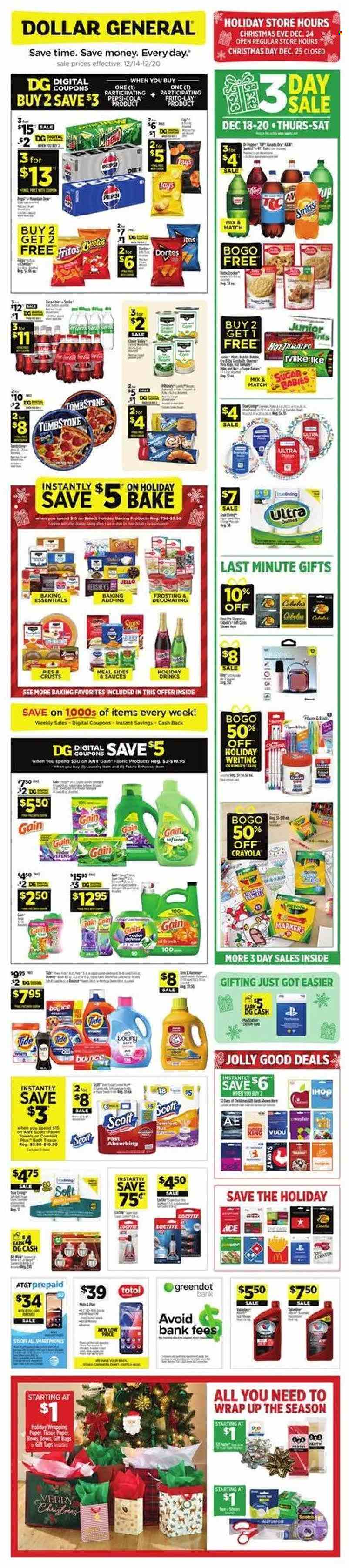 Dollar General ad - 12/14/2025 - 12/20/2025. Page 1