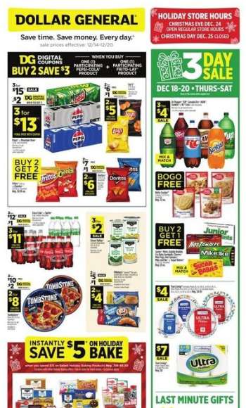 Dollar General Flyer - 12/14/2025 - 12/20/2025.