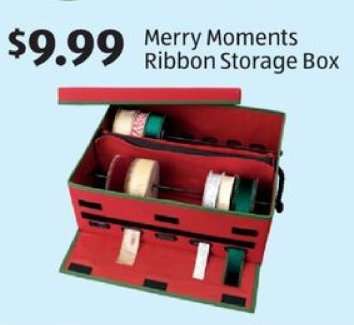 Merry Moments Ribbon Storage Box