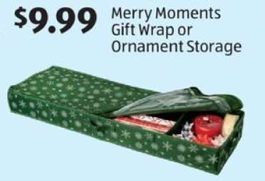 Merry Moments Gift Wrap or Ornament Storage