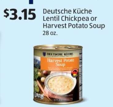 Deutsche Küche Lentil Chickpea or Harvest Potato Soup