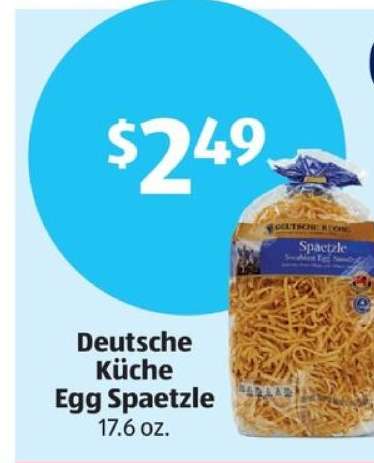 Deutsche Küche Egg Spaetzle
