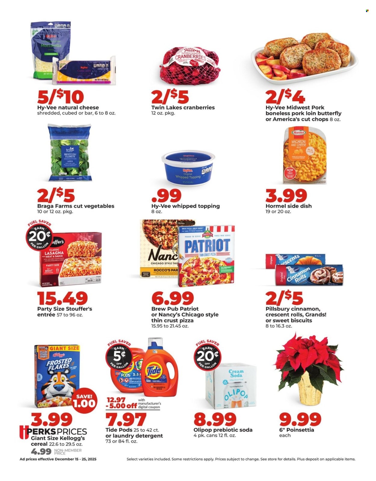 Hy-Vee ad - 12/15/2025 - 12/25/2025. Page 2