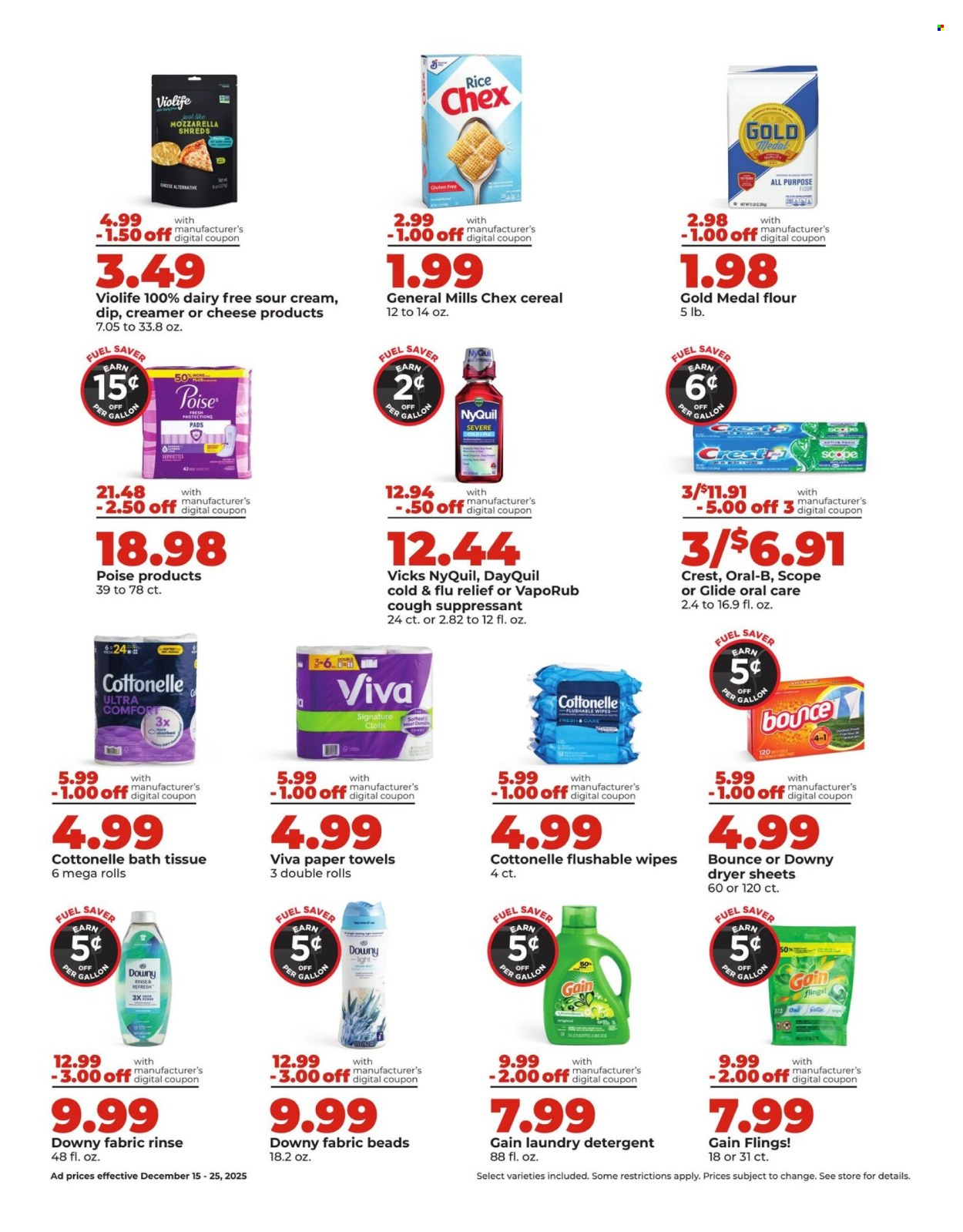 Hy-Vee ad - 12/15/2025 - 12/25/2025. Page 12