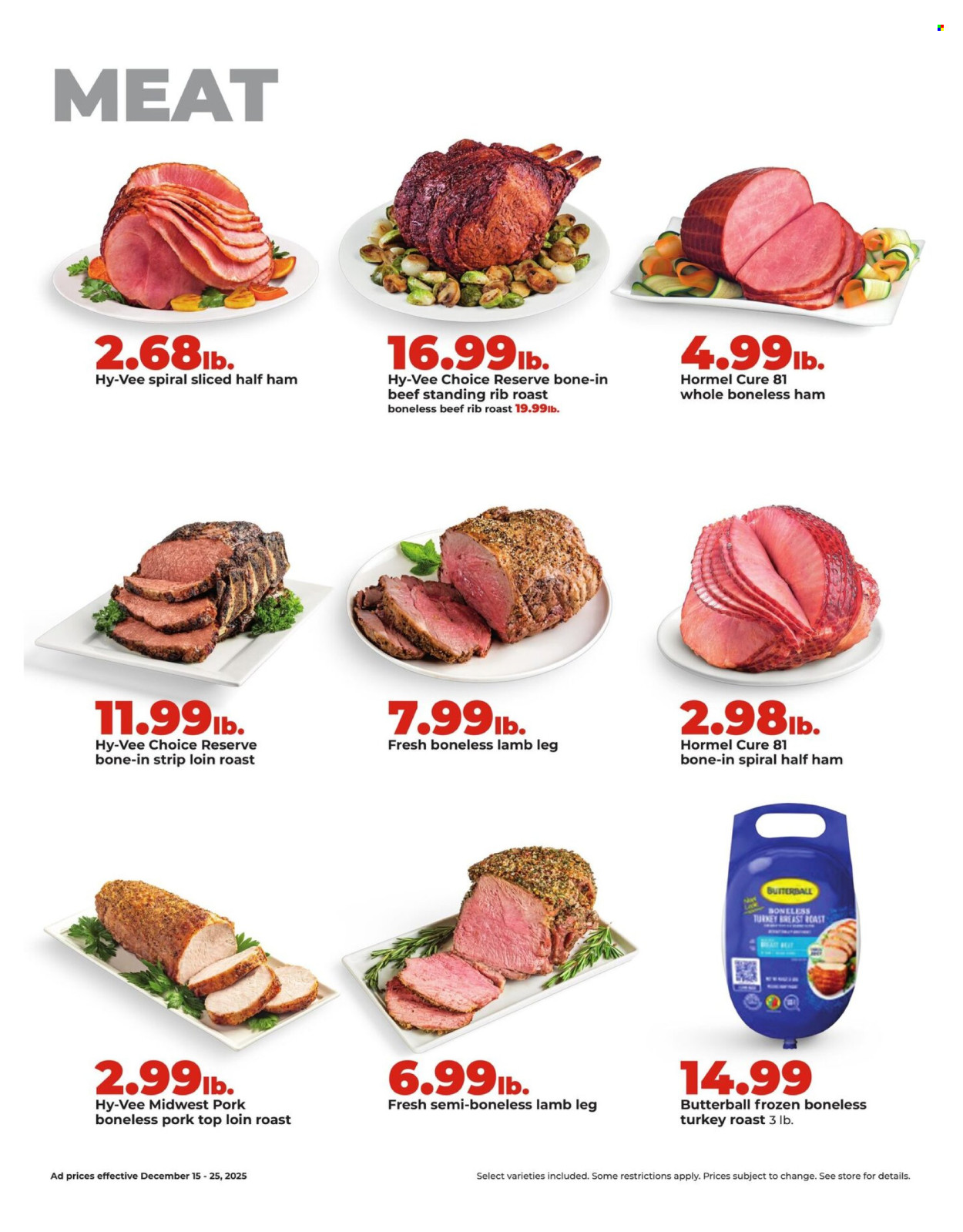 Hy-Vee ad - 12/15/2025 - 12/25/2025. Page 17