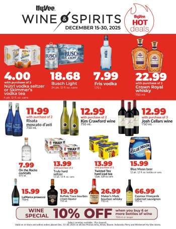 Hy-Vee Flyer - 12/15/2025 - 12/30/2025.