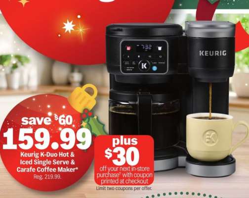 Keurig K-Duo hot & iced single-serve & carafe coffee maker