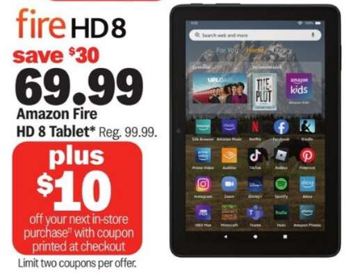 Amazon Fire HD 8 Tablet*
