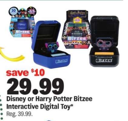 Disney or Harry Potter Bitzee Interactive Digital Toy