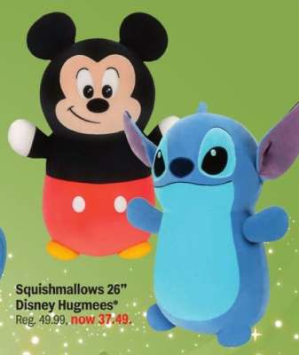Squishmallows 26” Disney Hugmees
