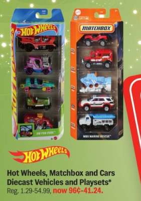 Hot Wheels, Matchbox and Cars Diecast Vehicles and Playsets*