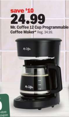 Mr. Coffee 12 Cup Programmable Coffee Maker*