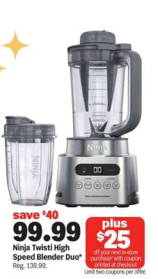 Ninja Twisti High Speed Blender Duo