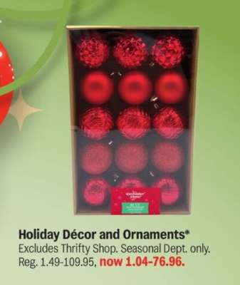 Holiday Décor and Ornaments