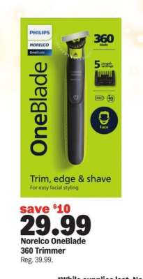 Norelco OneBlade 360 Trimmer