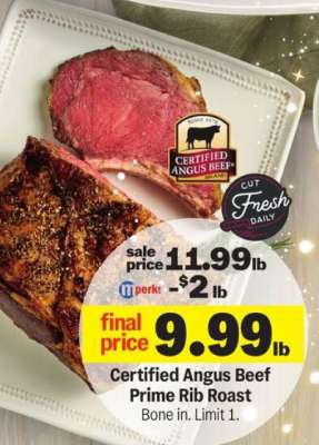 Certified Angus Beef Prime Rib Roast