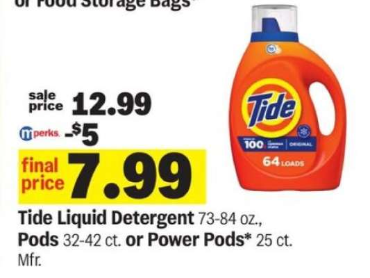Tide Liquid Detergent