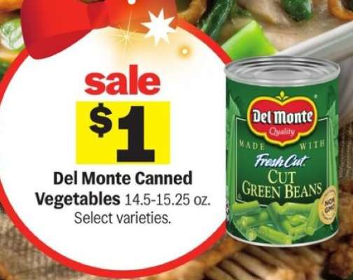 Del Monte Canned Vegetables