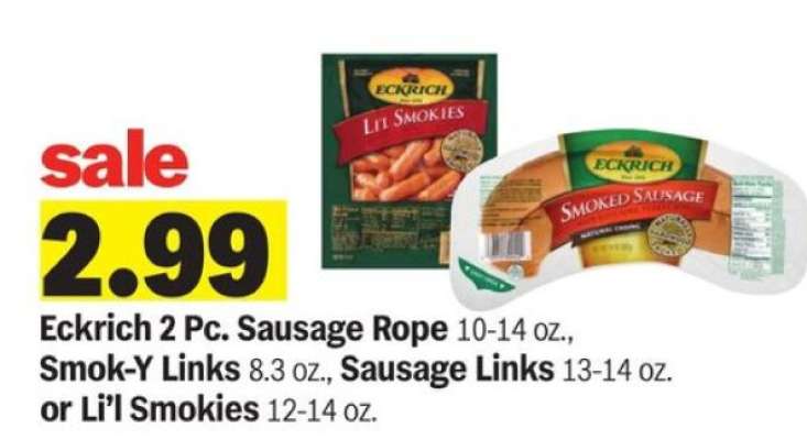Eckrich Sausages