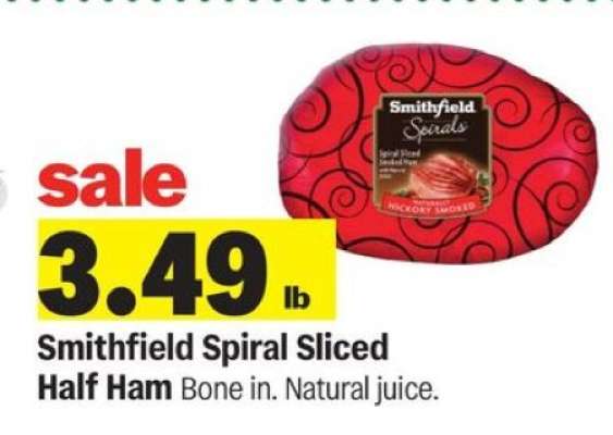Smithfield Spiral Sliced Half Ham