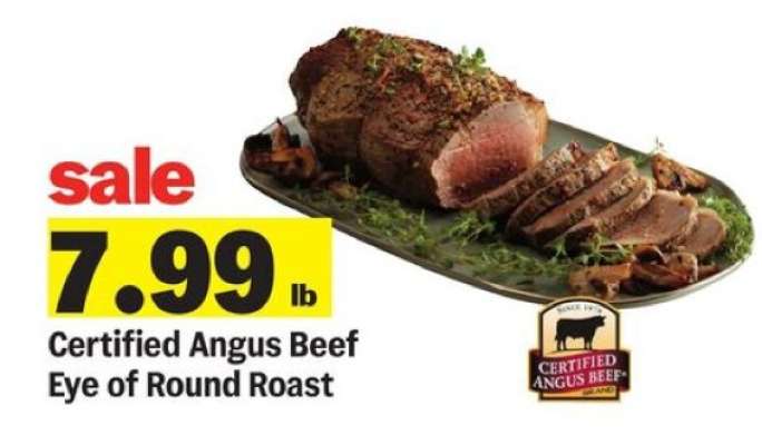 Certified Angus Beef Eye of Round Roast