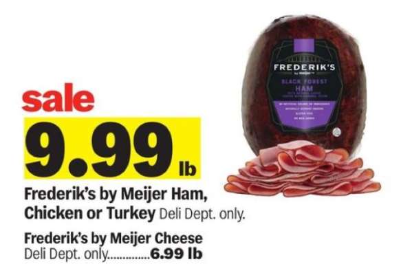 Frederik's by Meijer Ham, Chicken or Turkey