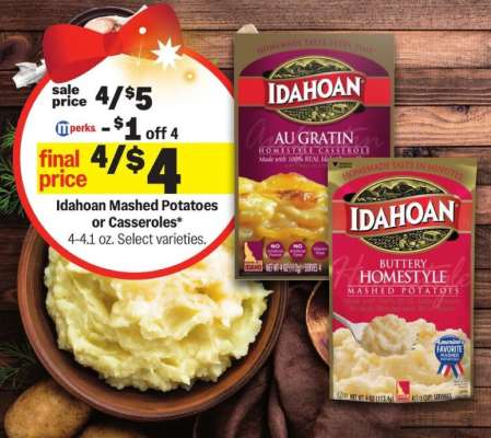 Idahoan Mashed Potatoes or Casseroles