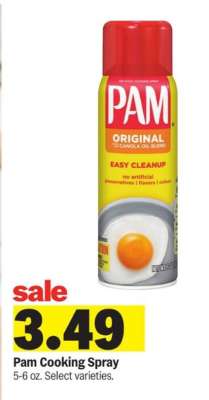 Pam Cooking Spray