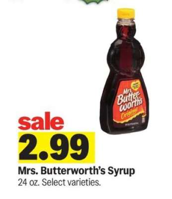 Mrs. Butterworth's Syrup