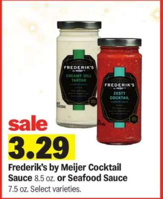 Frederik’s by Meijer Cocktail Sauce or Seafood Sauce
