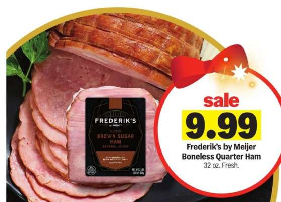 Frederik's by Meijer Boneless Quarter Ham