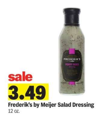 Frederik's by Meijer Salad Dressing