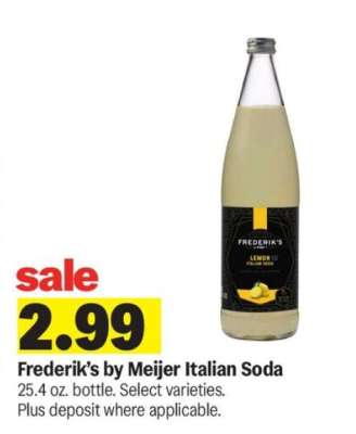 Frederik's by Meijer Italian Soda