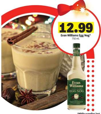 Evan Williams Egg Nog*