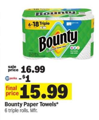 Bounty Paper Towels