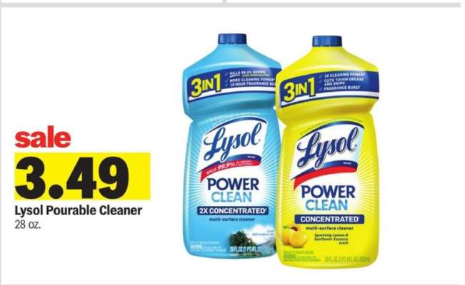 Lysol Pourable Cleaner*