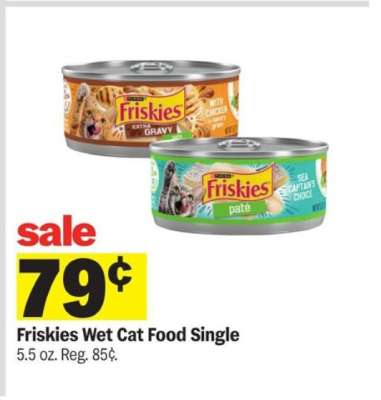 Friskies Wet Cat Food Single